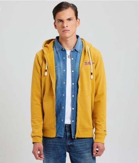 Yellow zip up top new arrivals