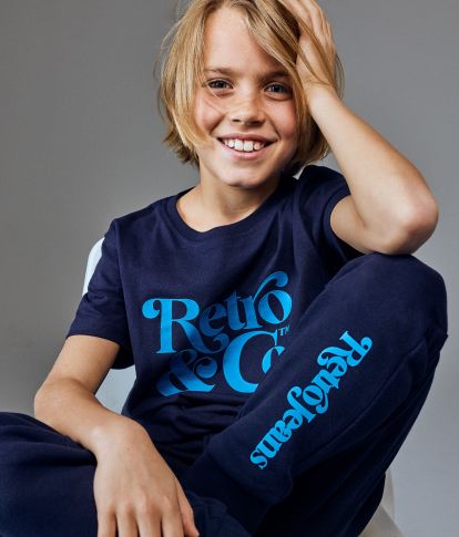 FIGO T-SHIRT, DARK BLUE 