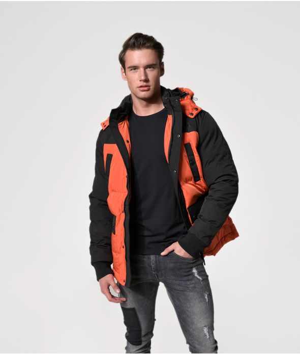 SEAN JACKET, ORANGE