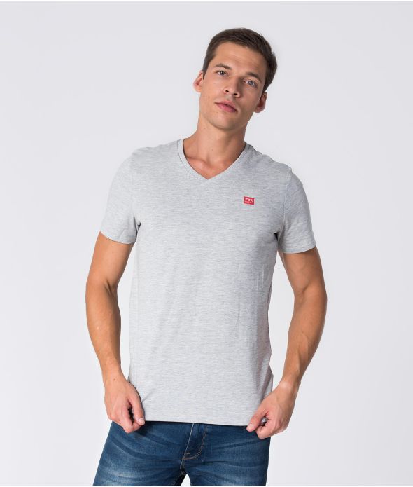 ZENIT 20 T-SHIRT, GREY MELANGE