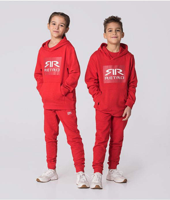 KID HOODIE, RED