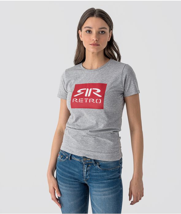 RANI T-SHIRT, GREY MELANGE