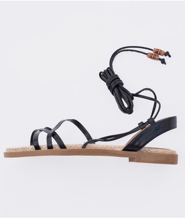 ELIZA SANDAL, BLACK