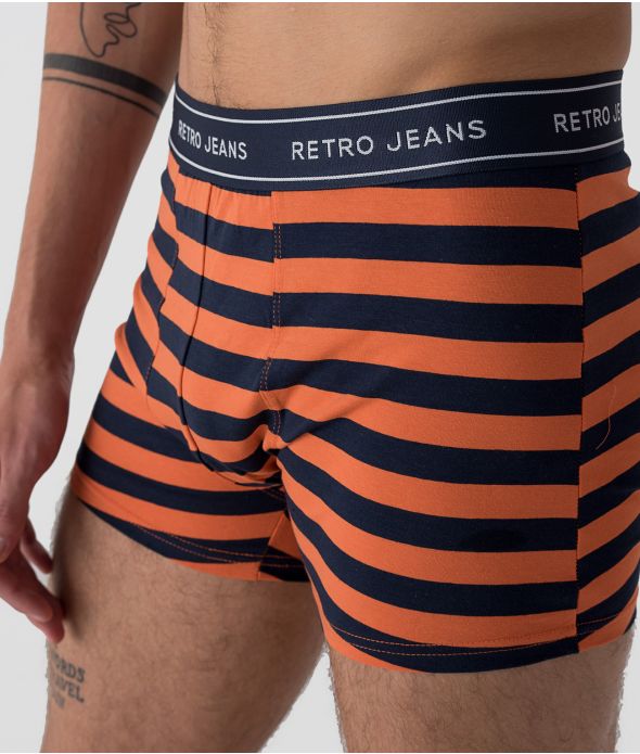 HAROLD STRIPES PACK TWO UNDERWEAR, MIXED