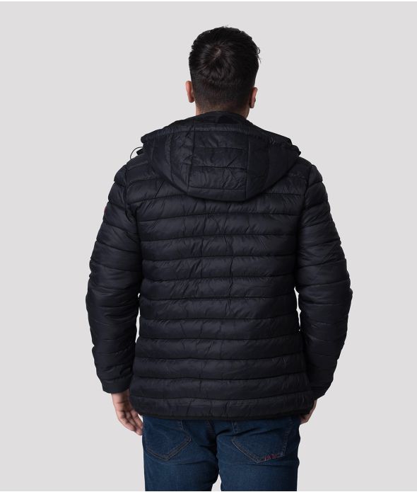 HENDERSON FÉRFI KABÁT, FEKETE