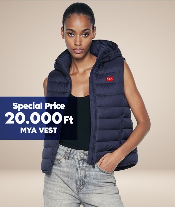 MYA VEST VEST, DARK BLUE
