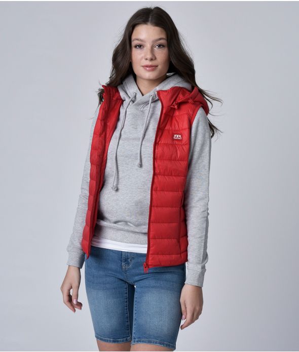 MYA VEST VEST, RED