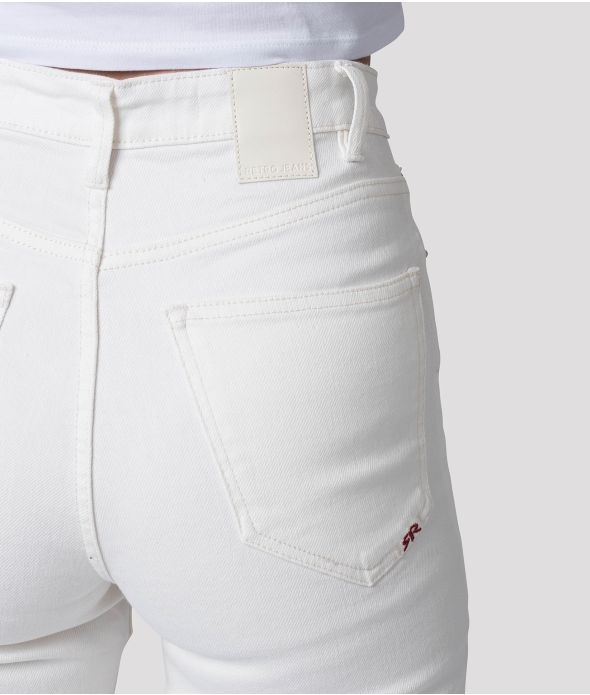 GOSSIP CROPPED PANTS, WHITE