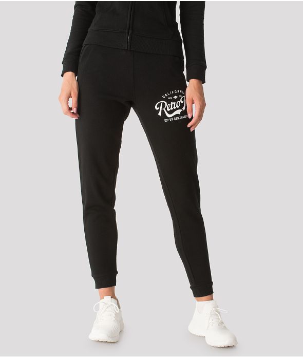 LUCA PANTS OUT JOGGING BOTTOM, BLACK