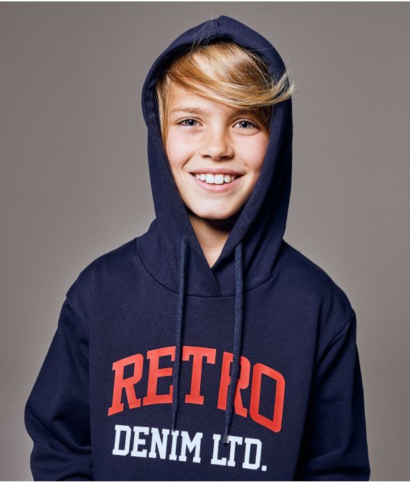 PEPINO HOODIE, DARK BLUE