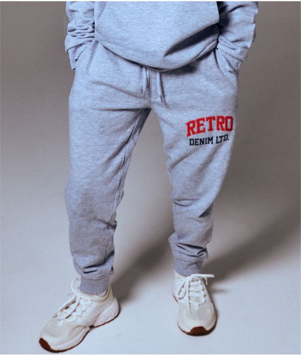 PEPINO JOGGERS, GREY MELANGE