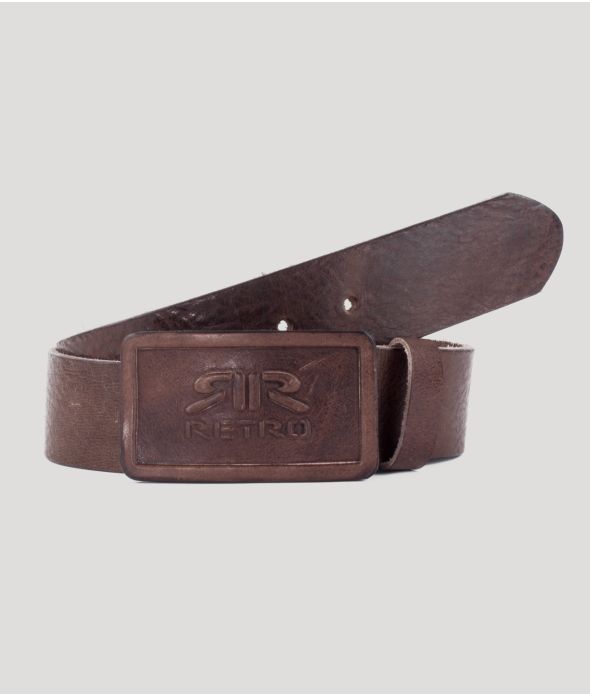 EDWIN BELT, DARK BROWN