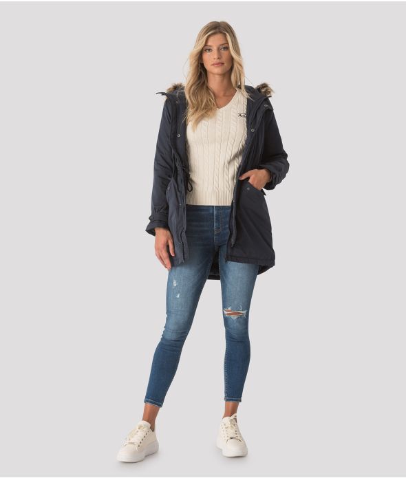 LIANA22 JACKET, DARK BLUE