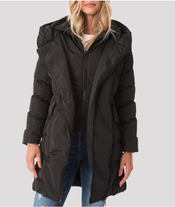 MIRAMAR NŐI DZSEKI, FEKETE