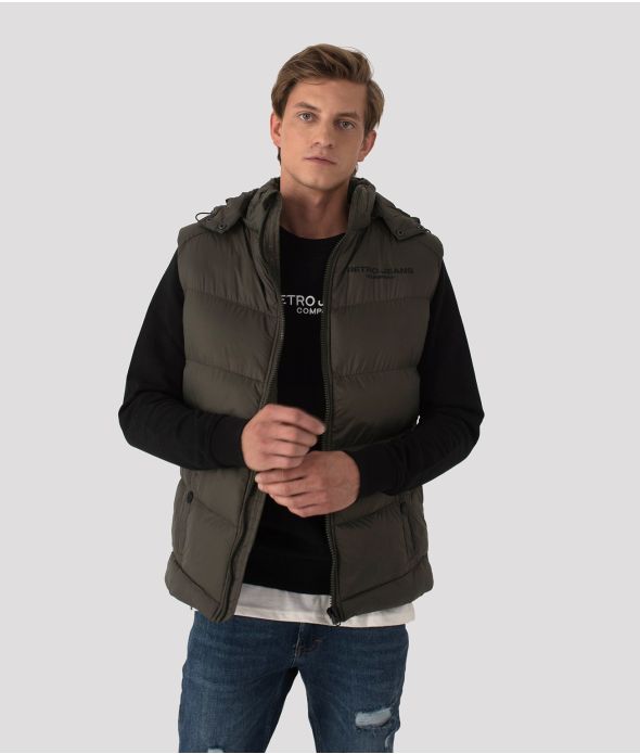 MUNDAKA VEST VEST, KHAKI