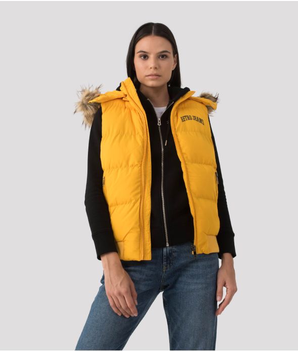 MAURA VEST VEST, YELLOW