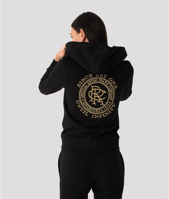 TORONTO NŐI CIPZÁROS MELEGÍTŐ FELSŐ, FEKETE