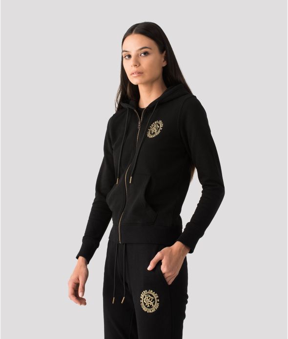 TORONTO NŐI CIPZÁROS MELEGÍTŐ FELSŐ, FEKETE