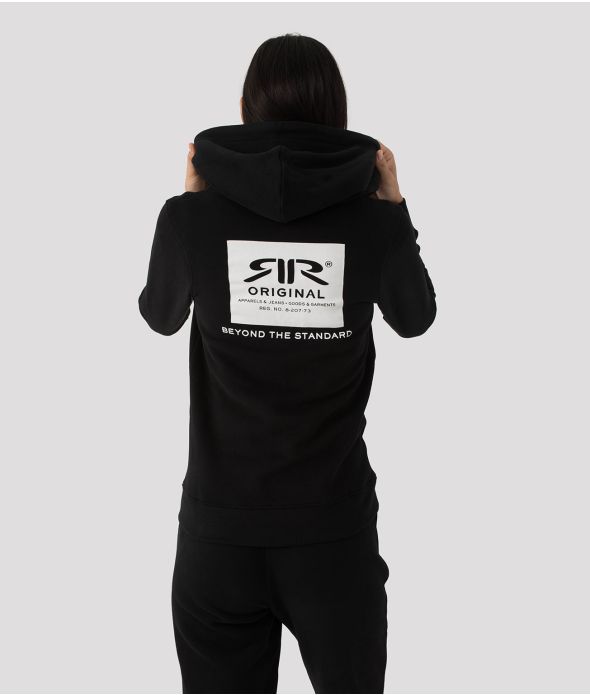 NASHVILLE ZIP JOGGING TOP, BLACK