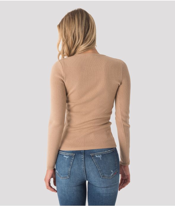 CHARLESTOWN SWEATER KNITWEAR, BEIGE