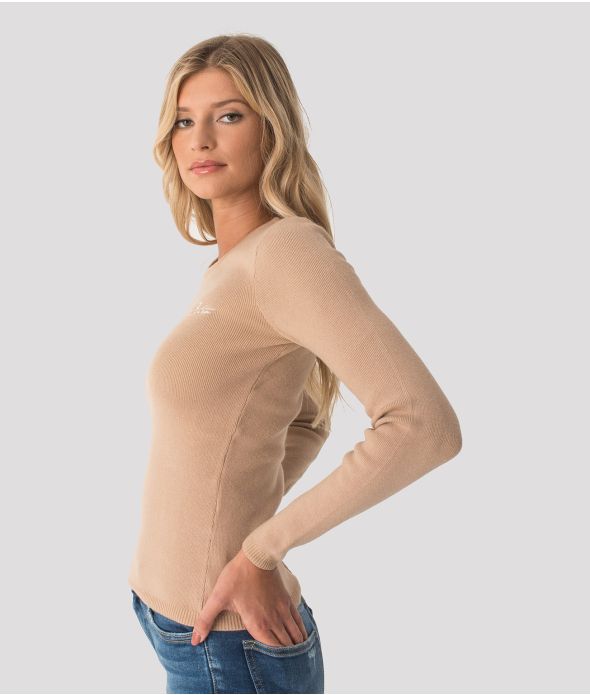 CHARLESTOWN SWEATER KNITWEAR, BEIGE