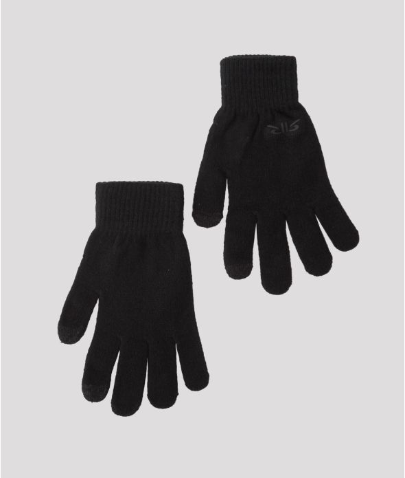 CEDRIC GLOVES, BLACK