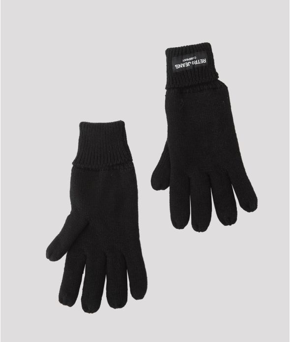 THEODORE GLOVES, BLACK