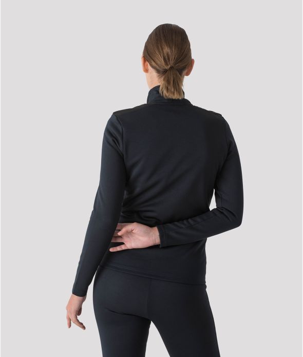 SALT LAKE NŐI CIPZÁROS PULÓVER, SÖTÉTKÉK