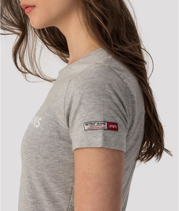 GIANNA T-SHIRT, GREY MELANGE