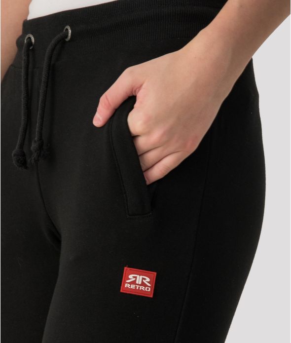 MYANNA P JOGGING BOTTOM, BLACK