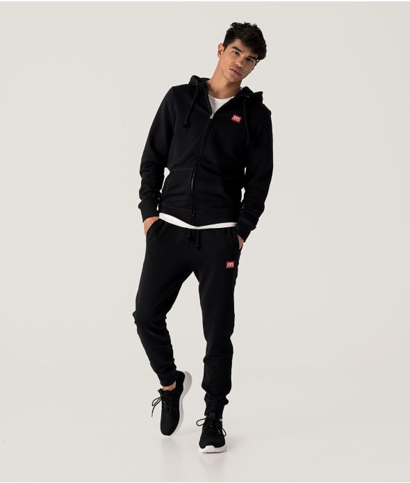 EDON PANTS JOGGING BOTTOM, BLACK