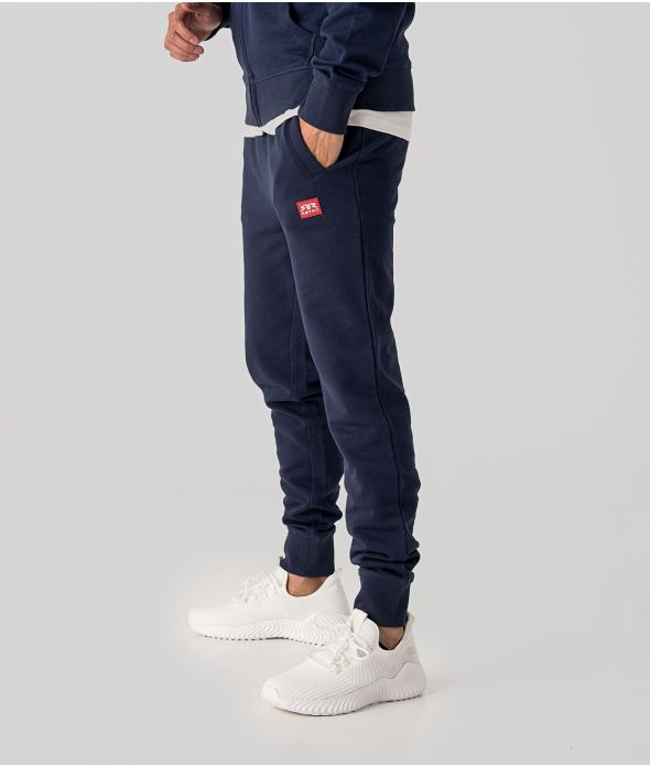 EDON PANTS JOGGING BOTTOM, DARK BLUE