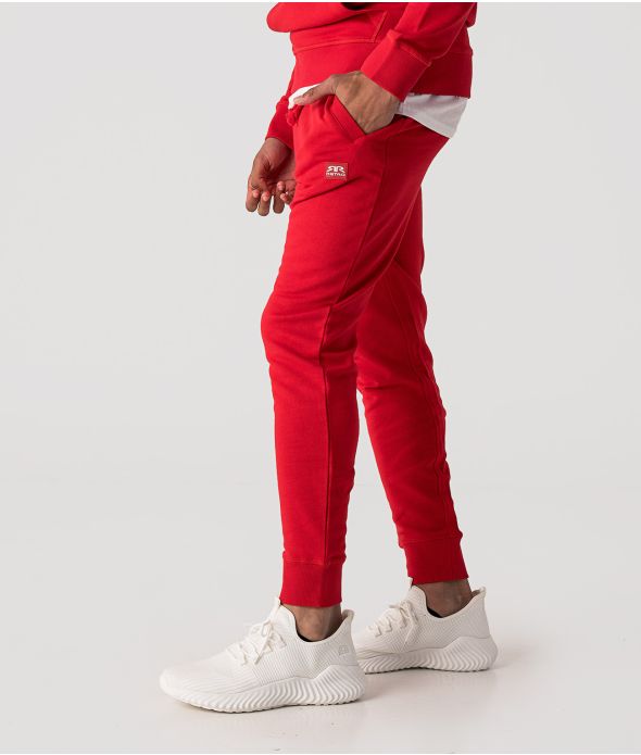 EDON PANTS JOGGING BOTTOM, RED