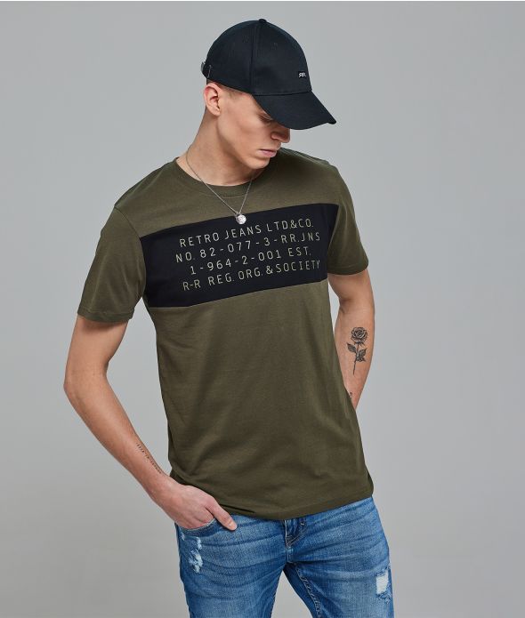 COYOTE T-SHIRT, KHAKI