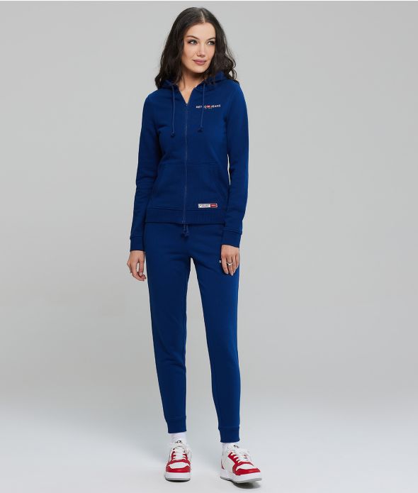 GIANNA CIPZÁRAS MELEGÍTŐFELSŐ, SÖTÉTKÉK