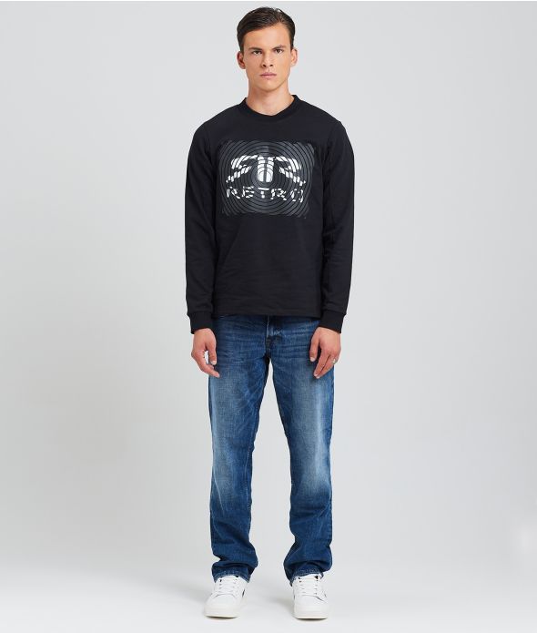 CANTO SWEATSHIRT JOGGING TOP, BLACK