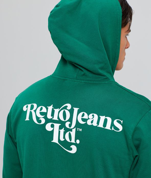 CODY ZIPUP HOODIE JOGGING TOP, GREEN