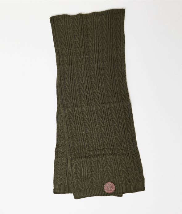 MONSOOR SCARF SCARF, DARK KHAKI