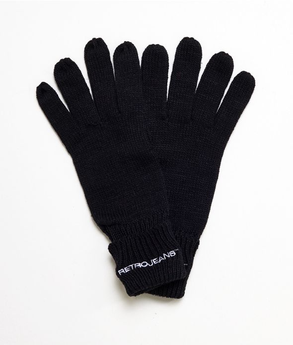 KARRI GLOVES GLOVES, BLACK