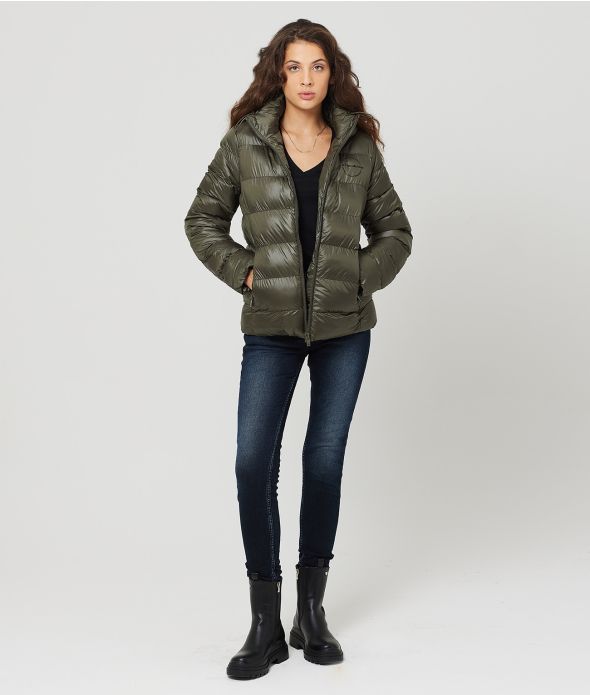 KARRI JACKET JACKET, KHAKI