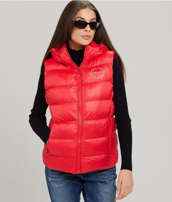 KARRI VEST VEST, RED