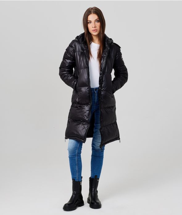 LAUREL COAT JACKET, BLACK