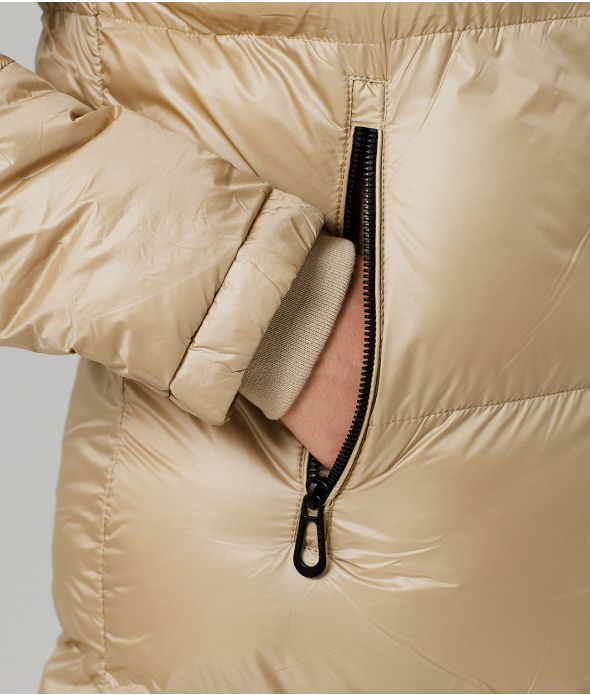 LAUREL NŐI KABÁT, HOMOKSZÍNŰ