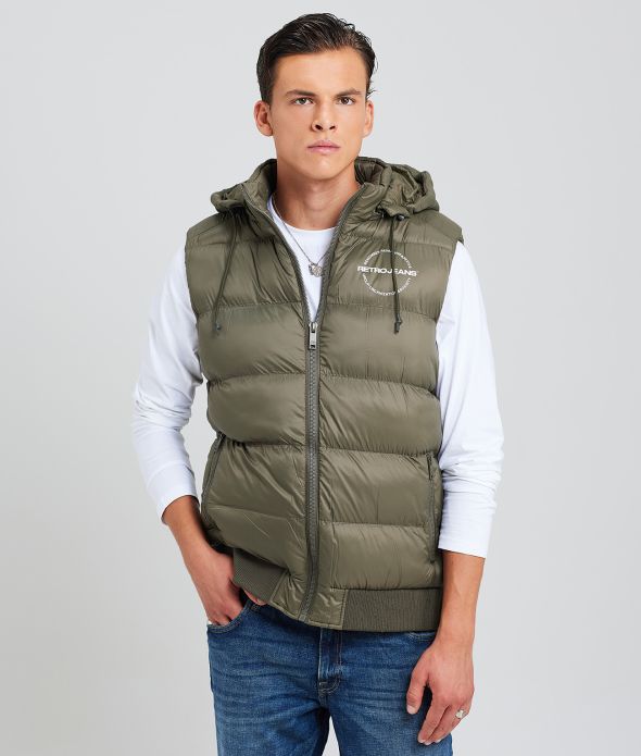 ACE VEST VEST, KHAKI