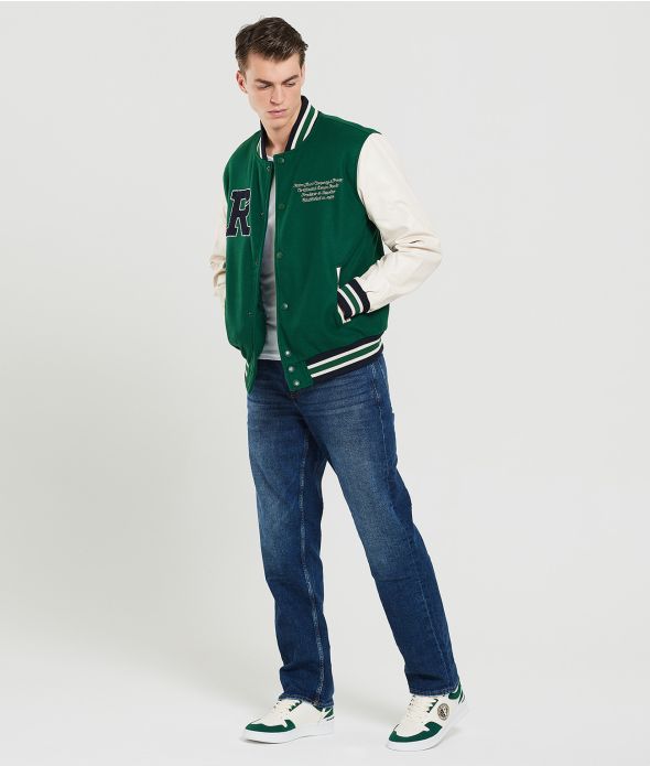 ROBERTSON FÉRFI BOMBER KABÁT, ZÖLD