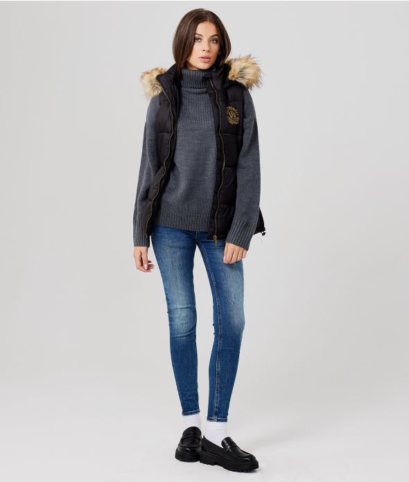 CYPRESS VEST VEST, BLACK