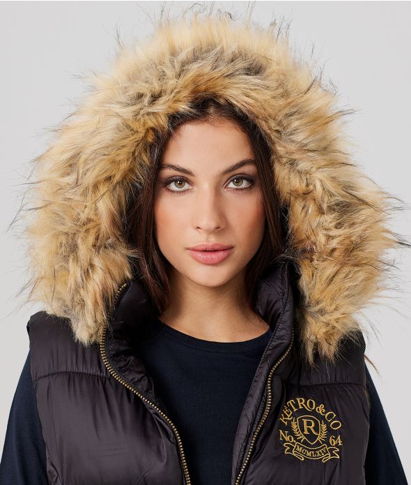 CYPRESS VEST VEST, BLACK