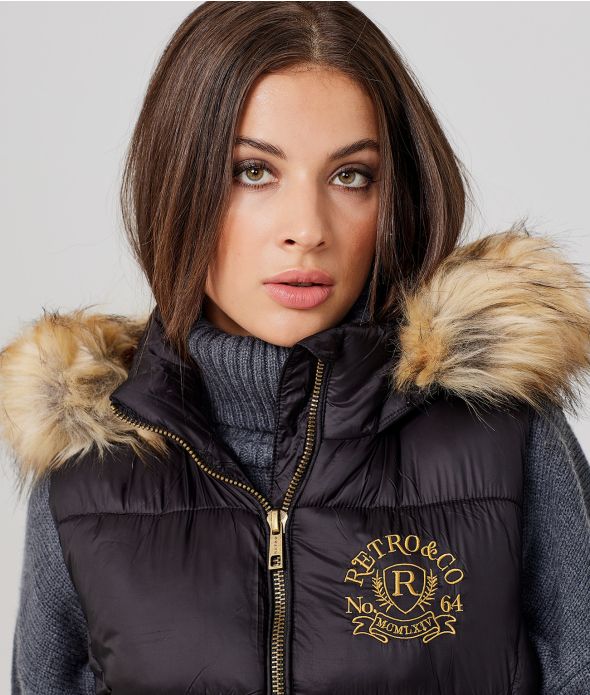 CYPRESS VEST VEST, BLACK