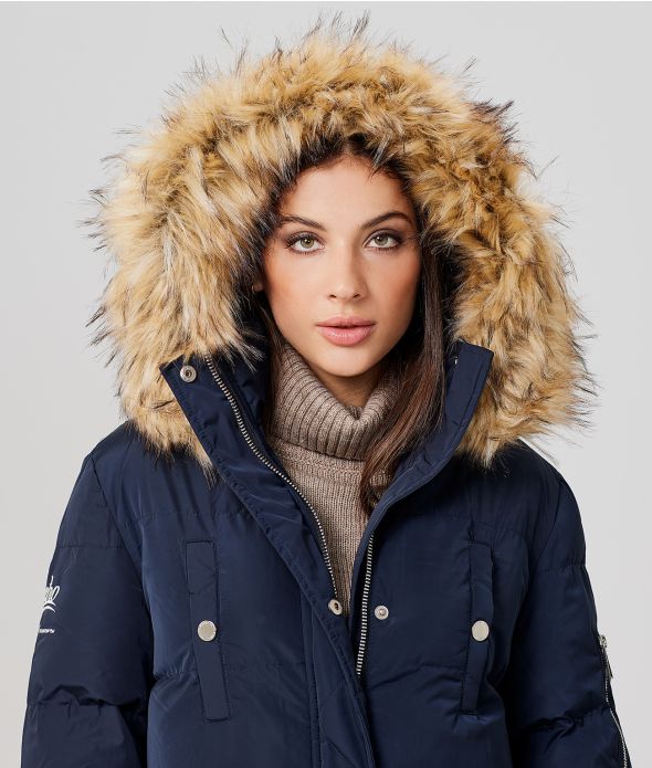 LOLLY COAT JACKET, DARK BLUE