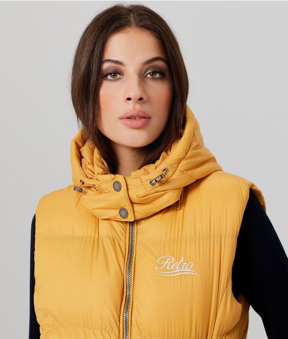 LOLLY VEST VEST, OCHRE